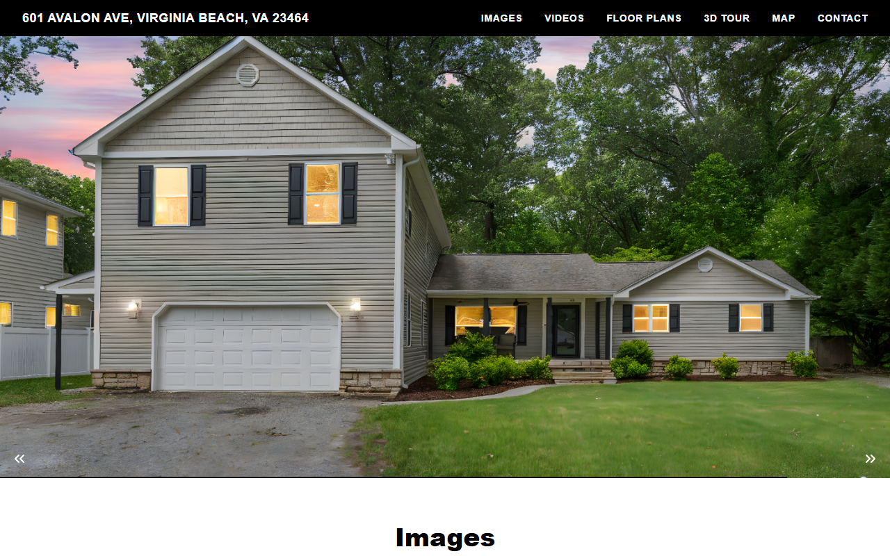 601avalonave.com screenshot