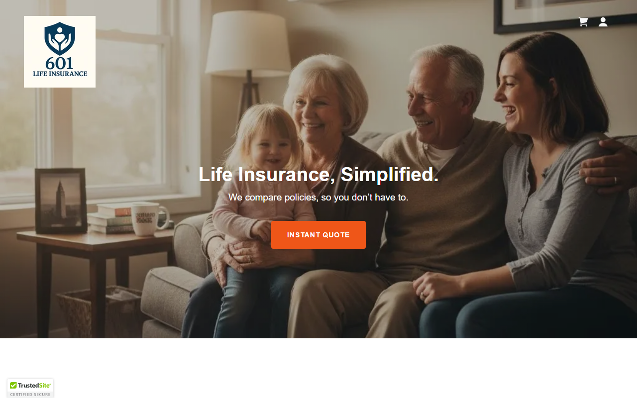 601insurance.com screenshot