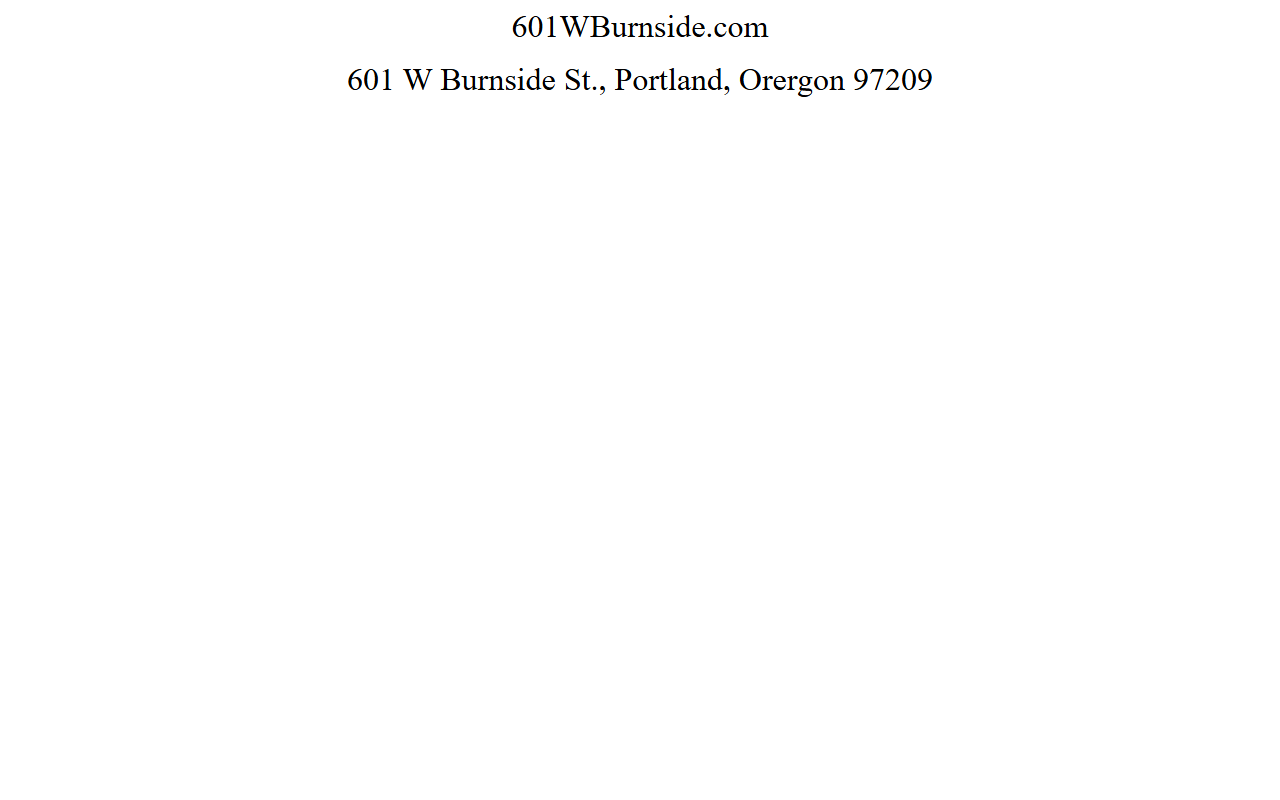 601wburnside.com screenshot