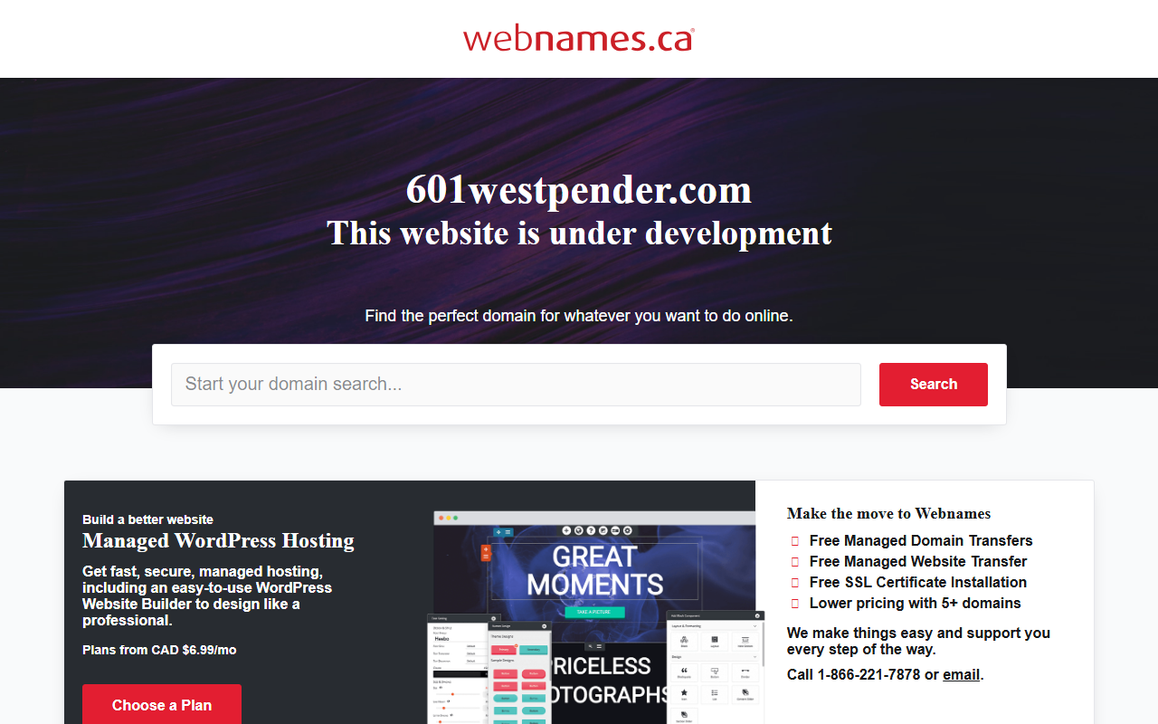 601westpender.com screenshot