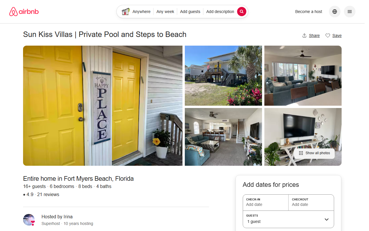 6036estero.com screenshot
