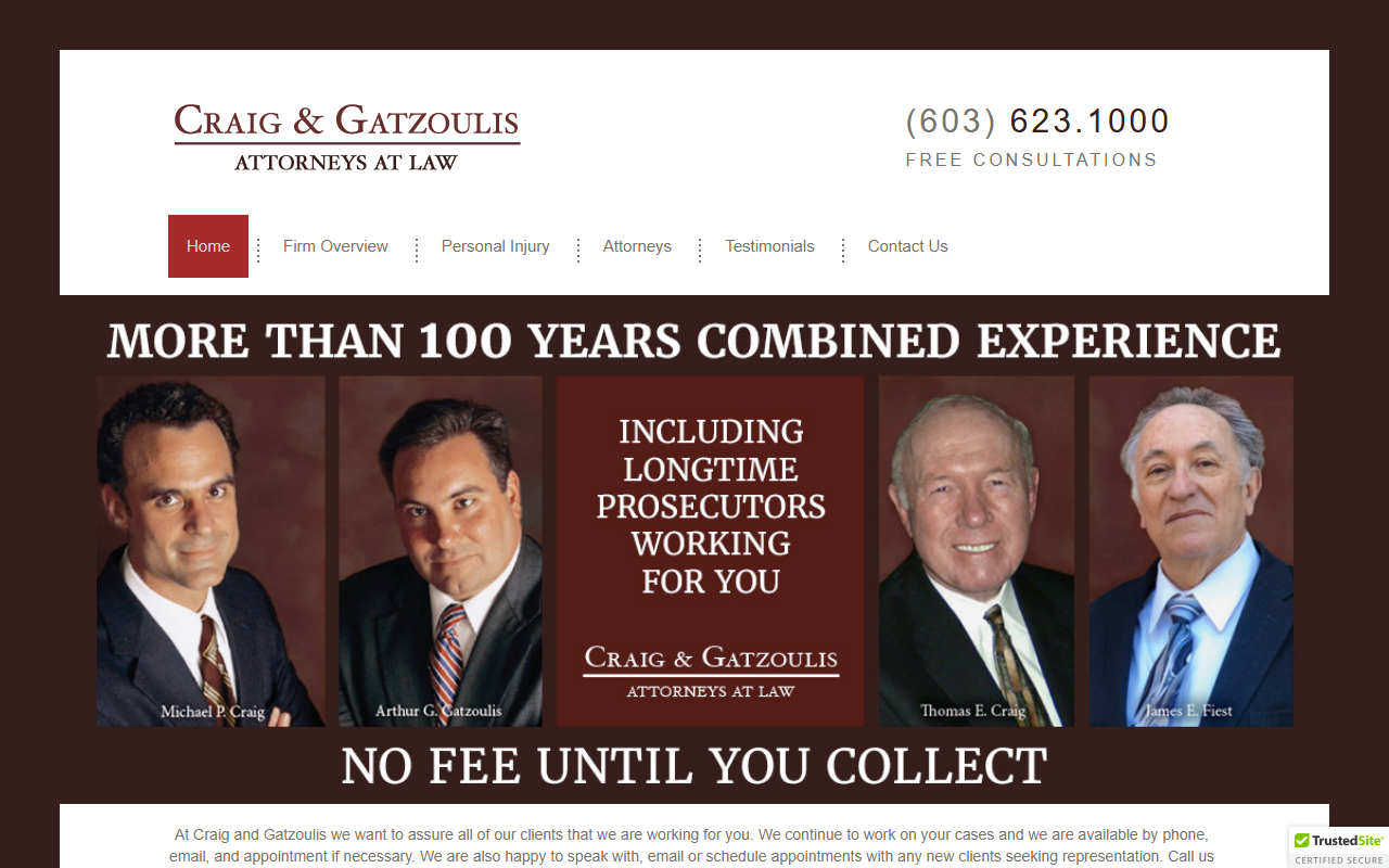 603accident.com screenshot