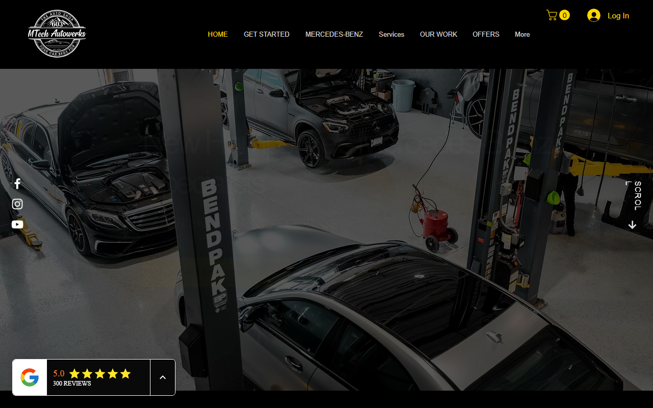 603benztech.com screenshot