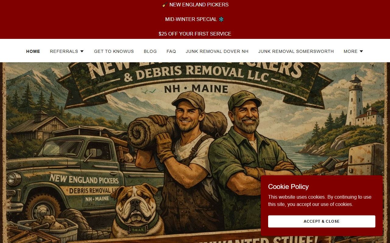 603gotjunk.com screenshot