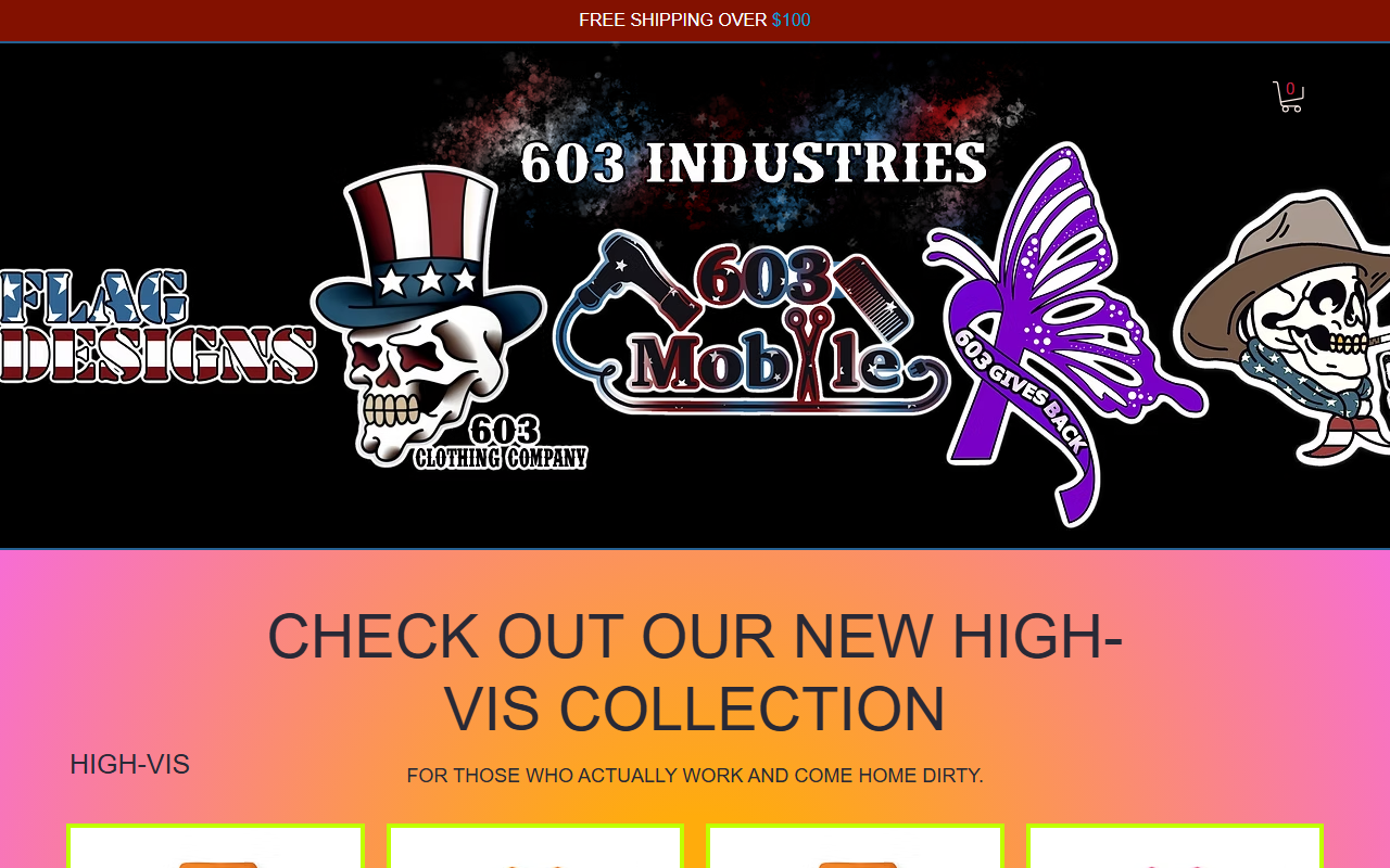 603industries.com screenshot