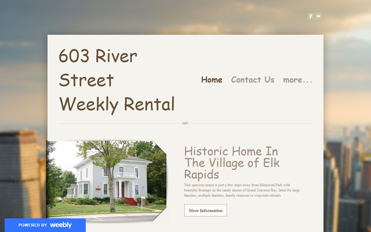 603riverstreet.com screenshot