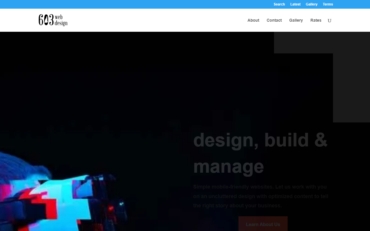 603webdesign.com screenshot