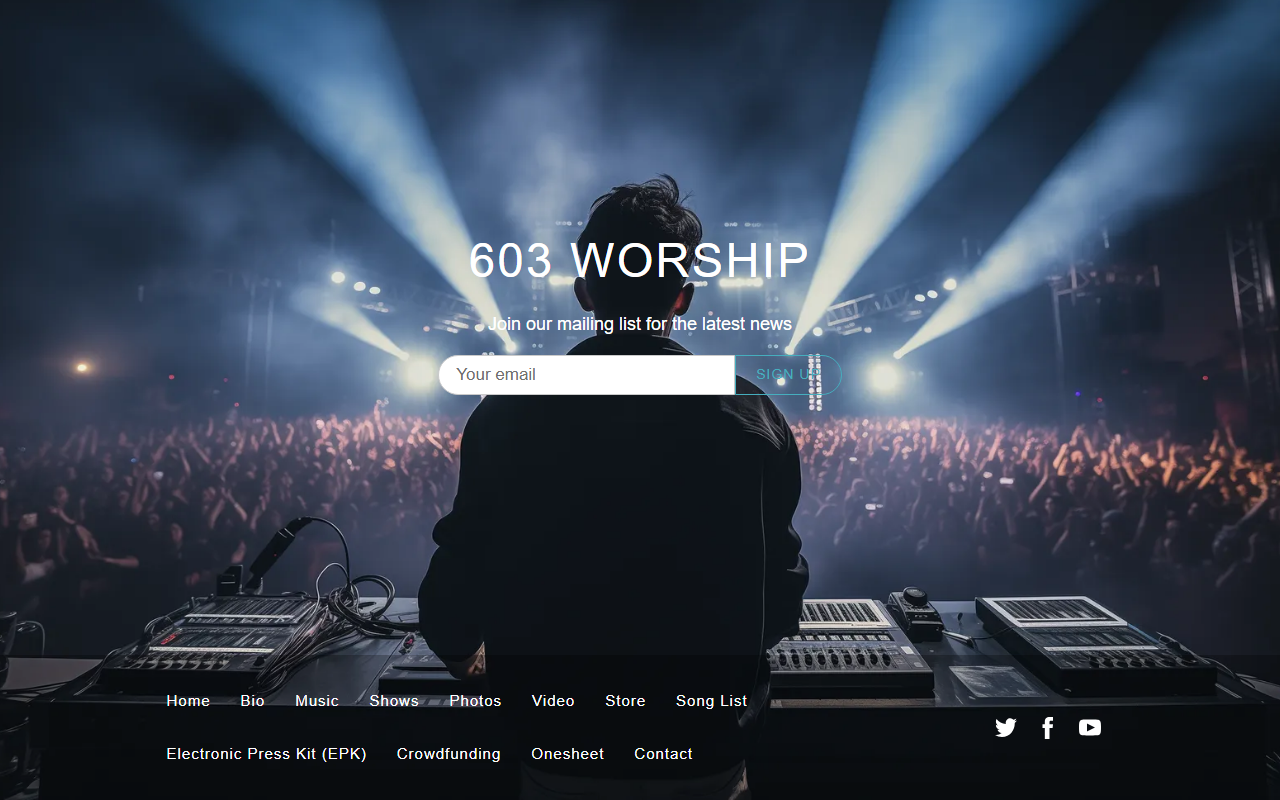 603worship.com screenshot