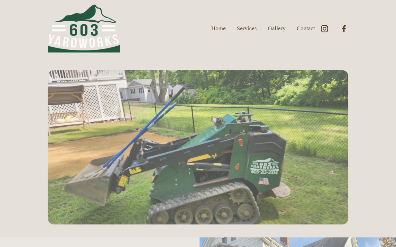 603yardworks.com screenshot