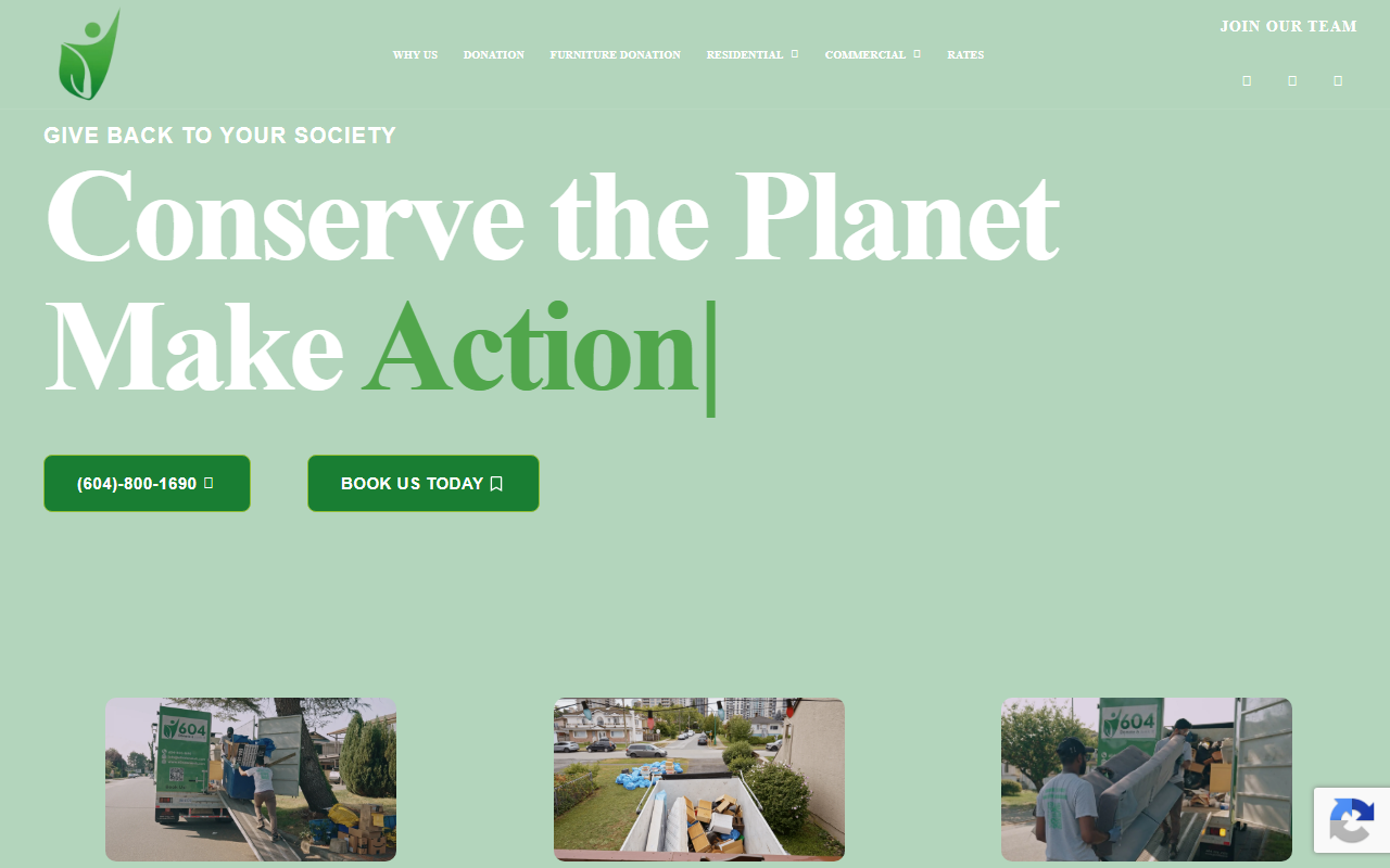 604donateit.com screenshot