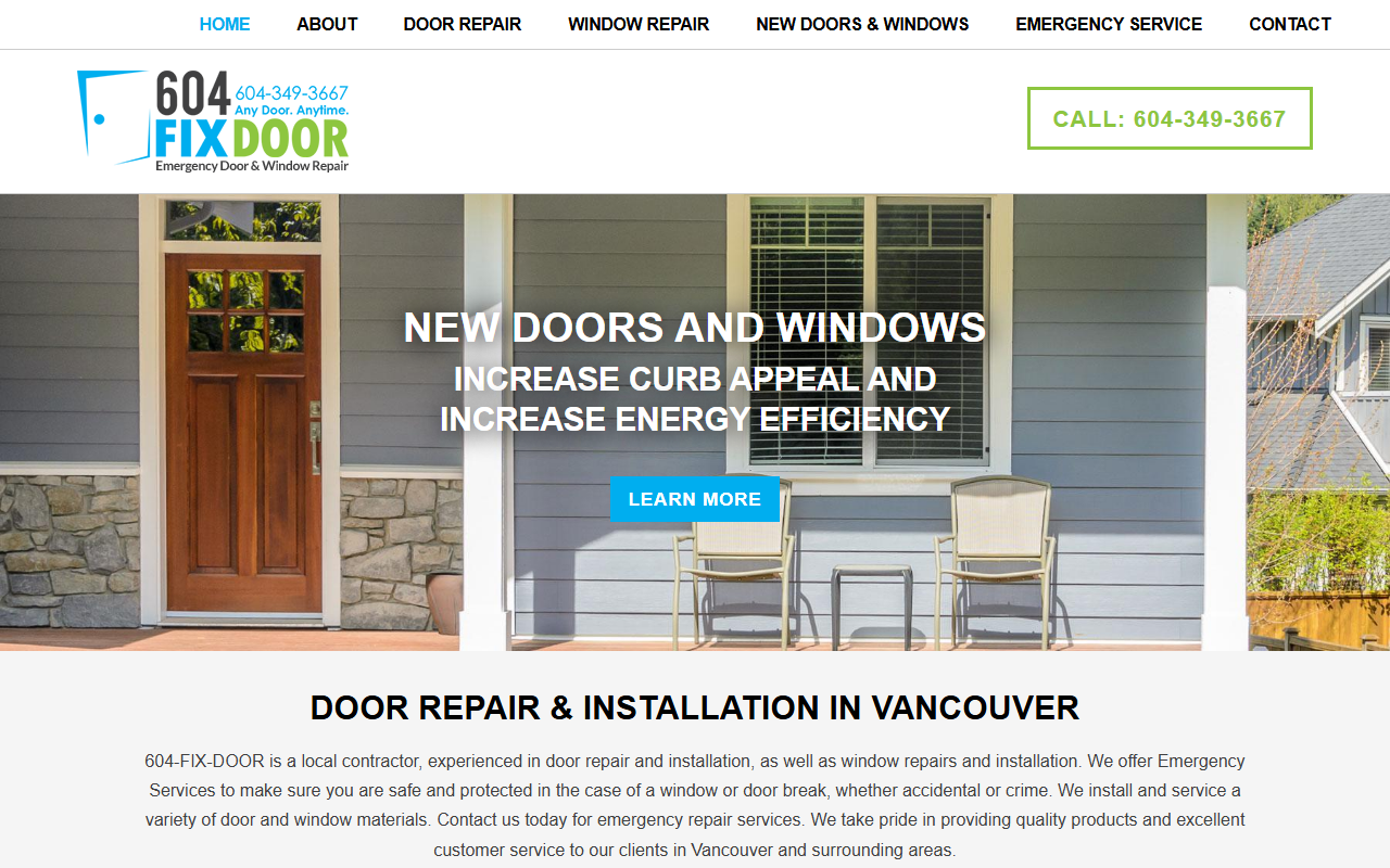 604fixdoor.com screenshot