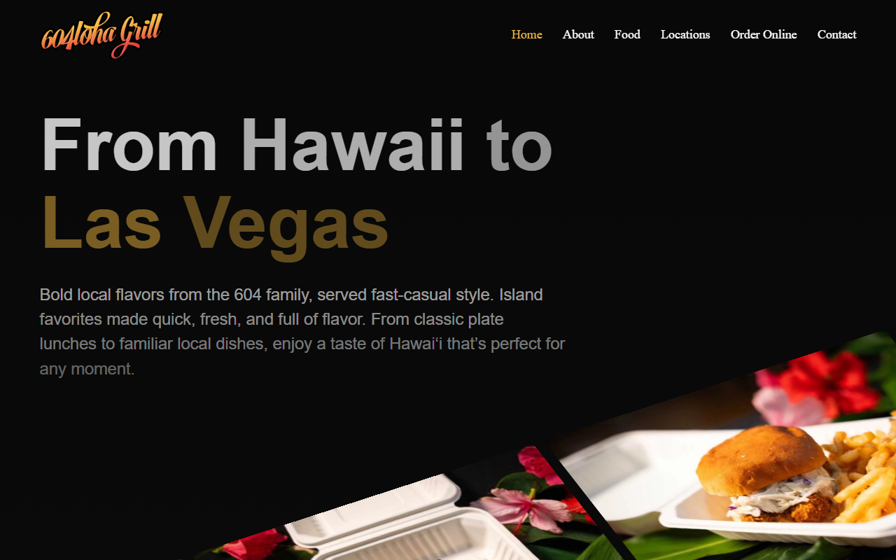 604lohagrill.com screenshot