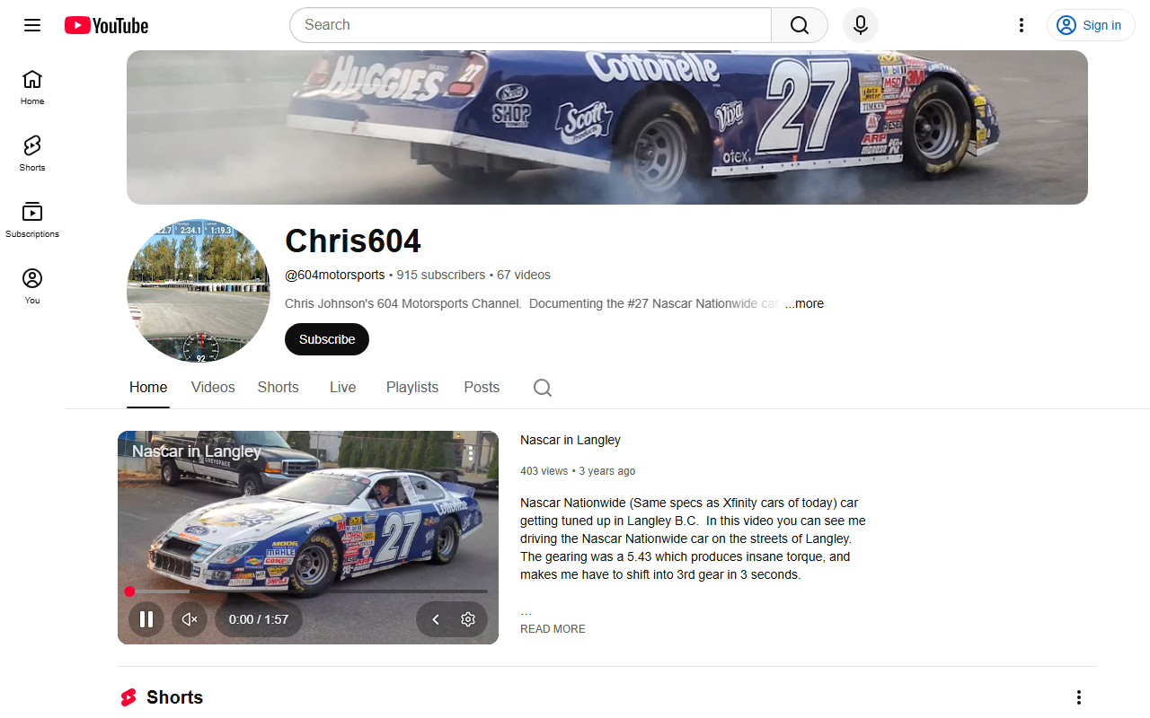 604motorsport.com screenshot