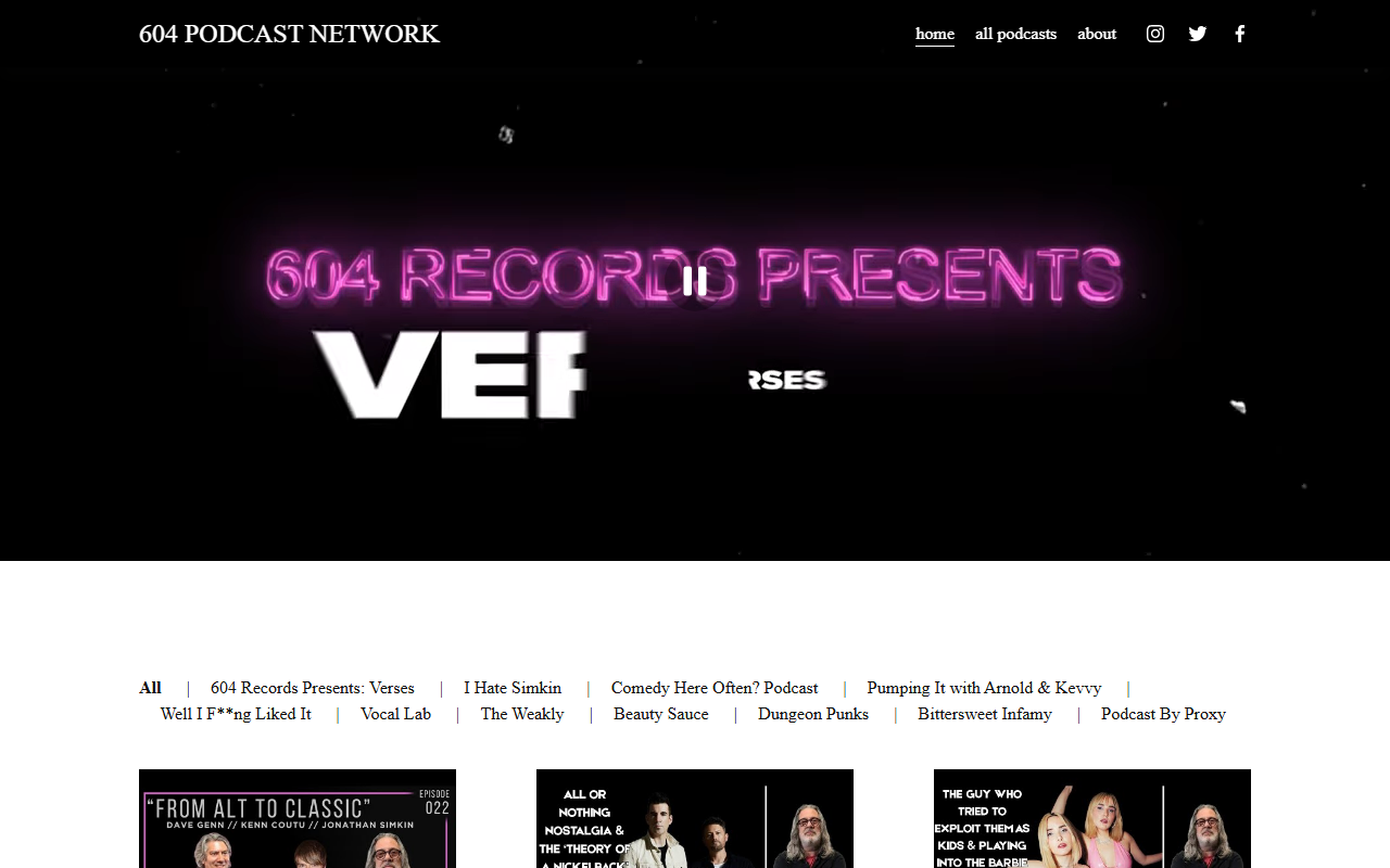 604podnetwork.com screenshot