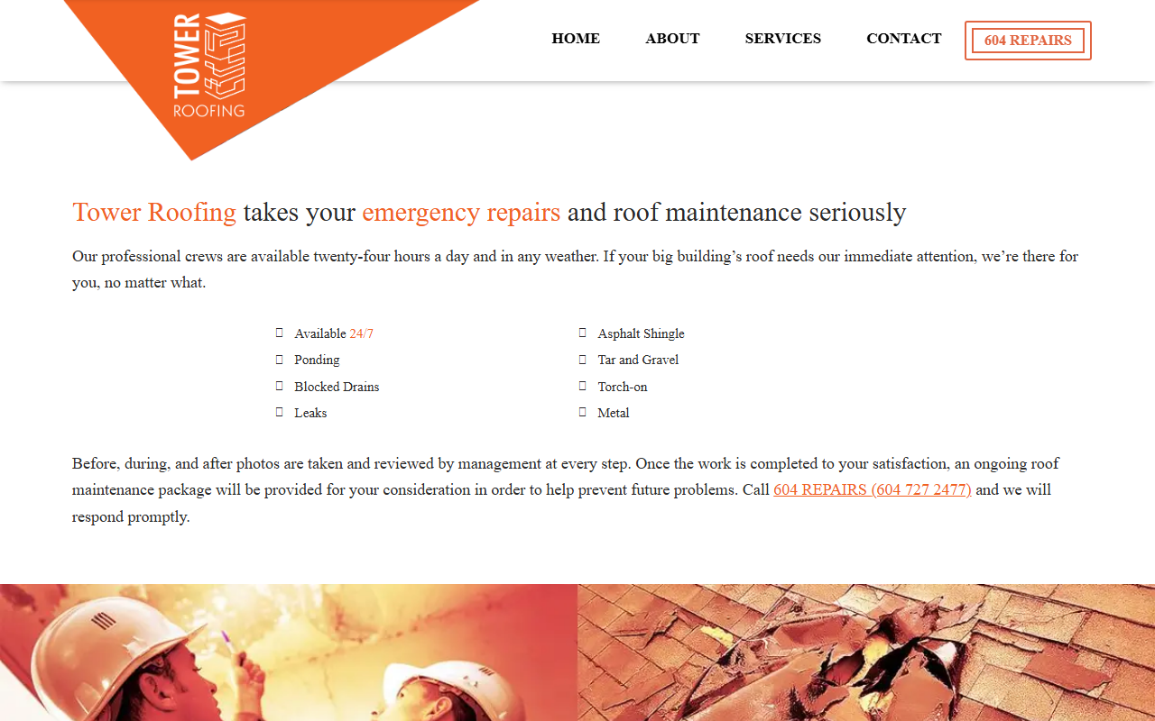 604repairs.com screenshot