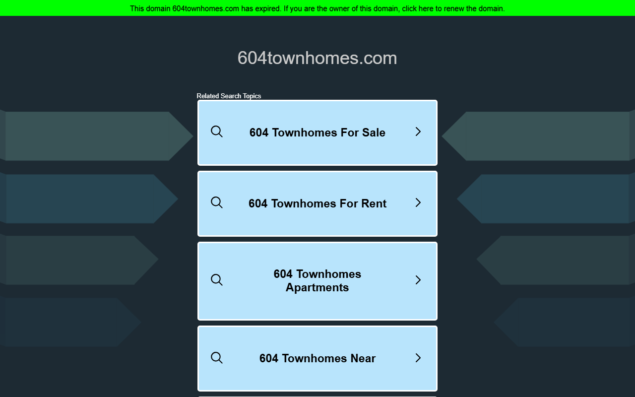 604townhomes.com screenshot