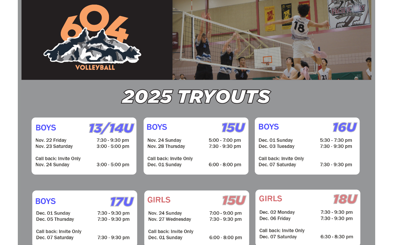 604volleyball.com screenshot
