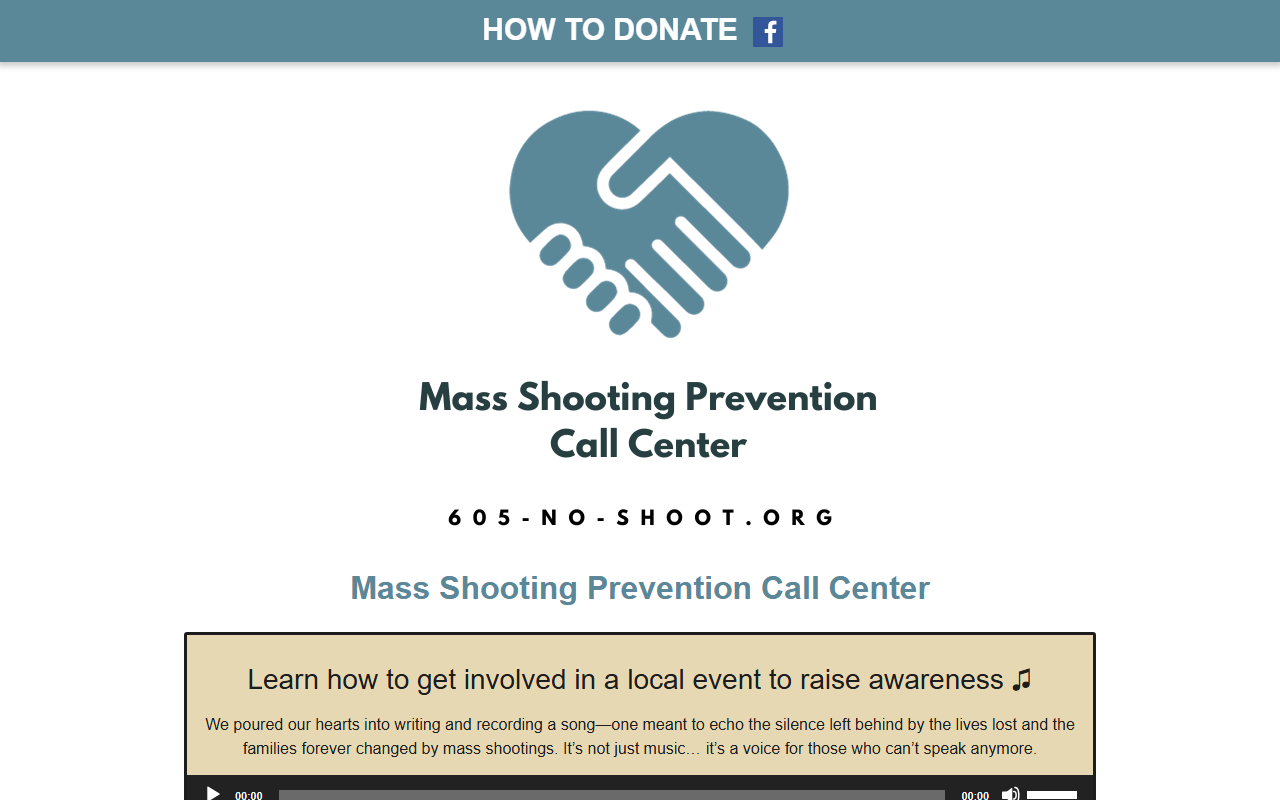 605-no-shoot.com screenshot