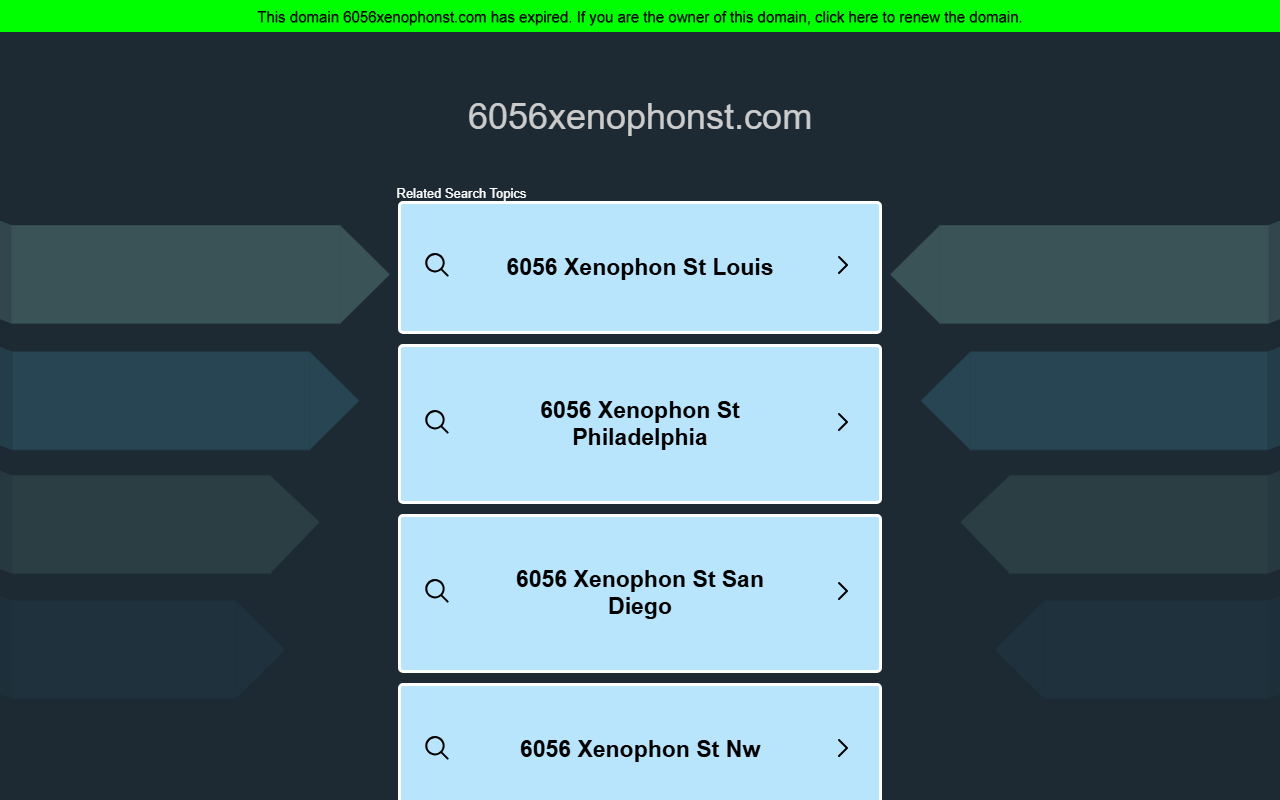 6056xenophonst.com screenshot