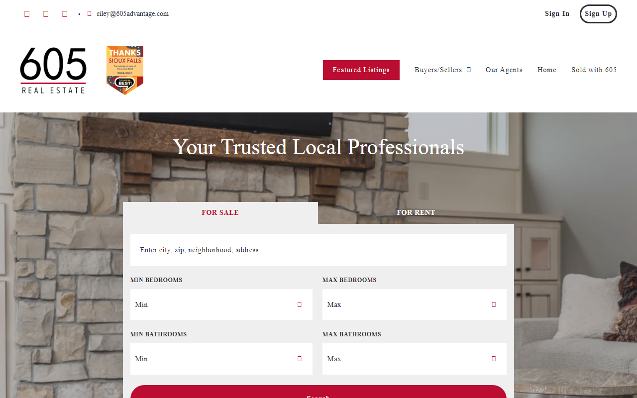 605advantage.com screenshot
