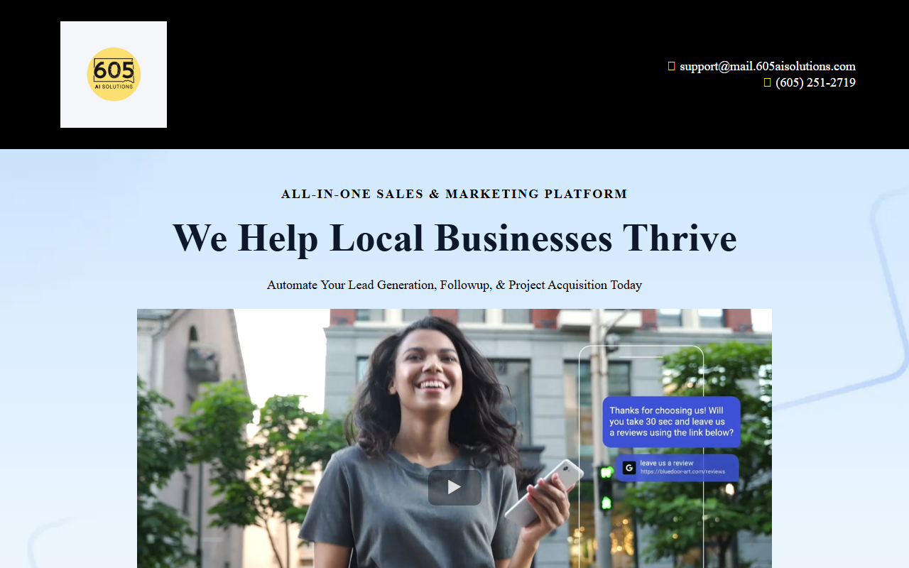 605aisolutions.com screenshot