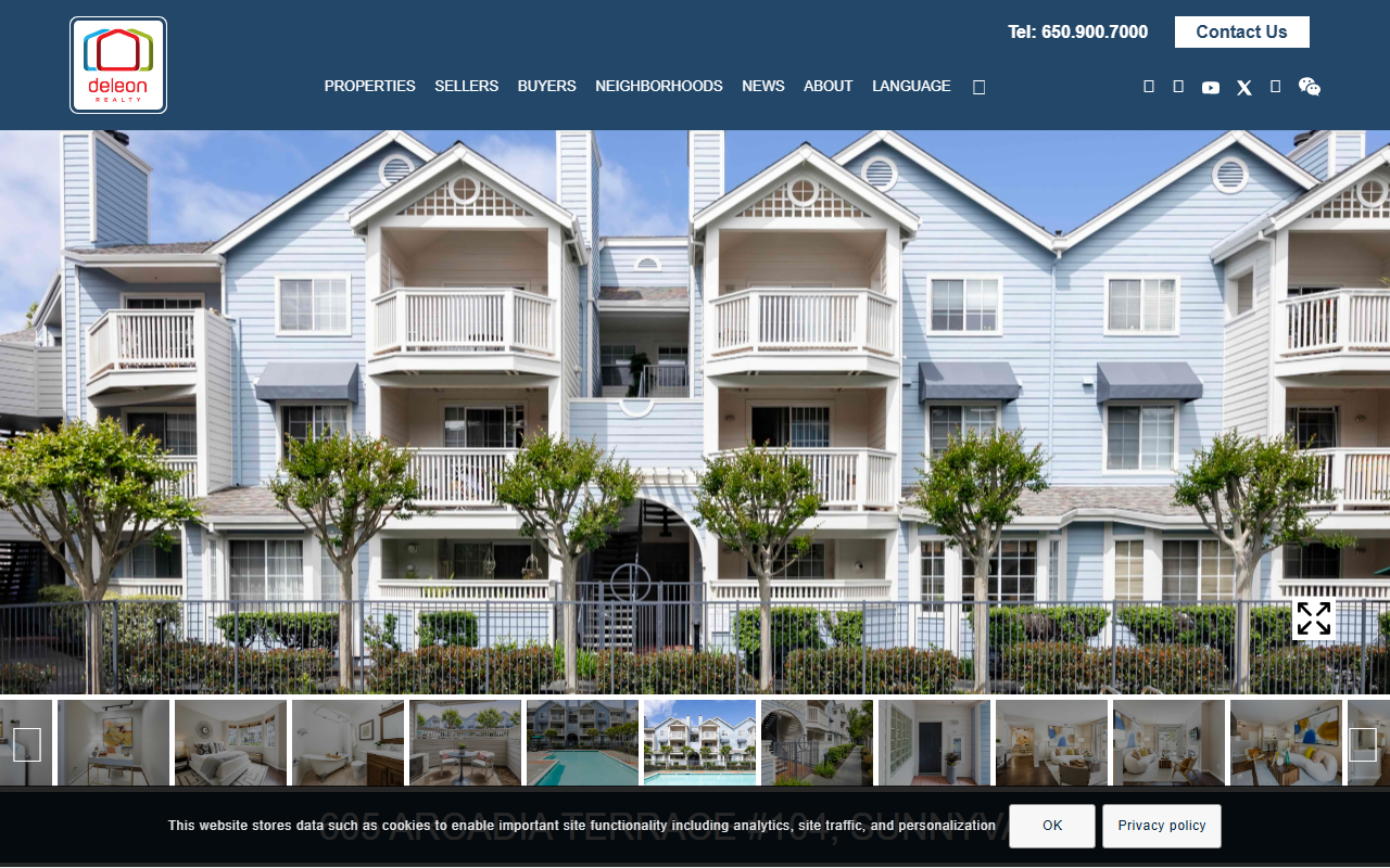 605arcadia.com screenshot