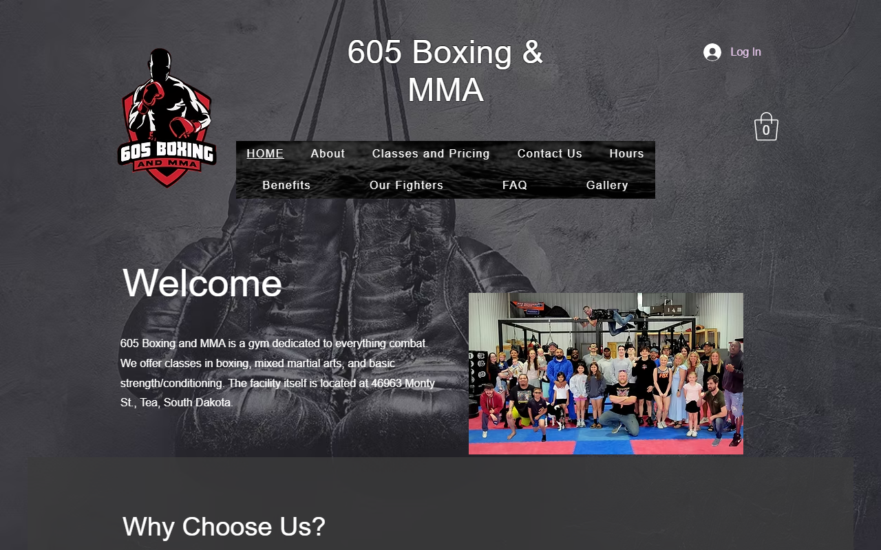 605boxingandmma.com screenshot