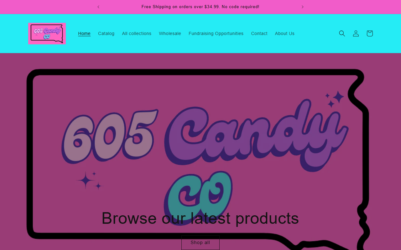 605candyco.com screenshot