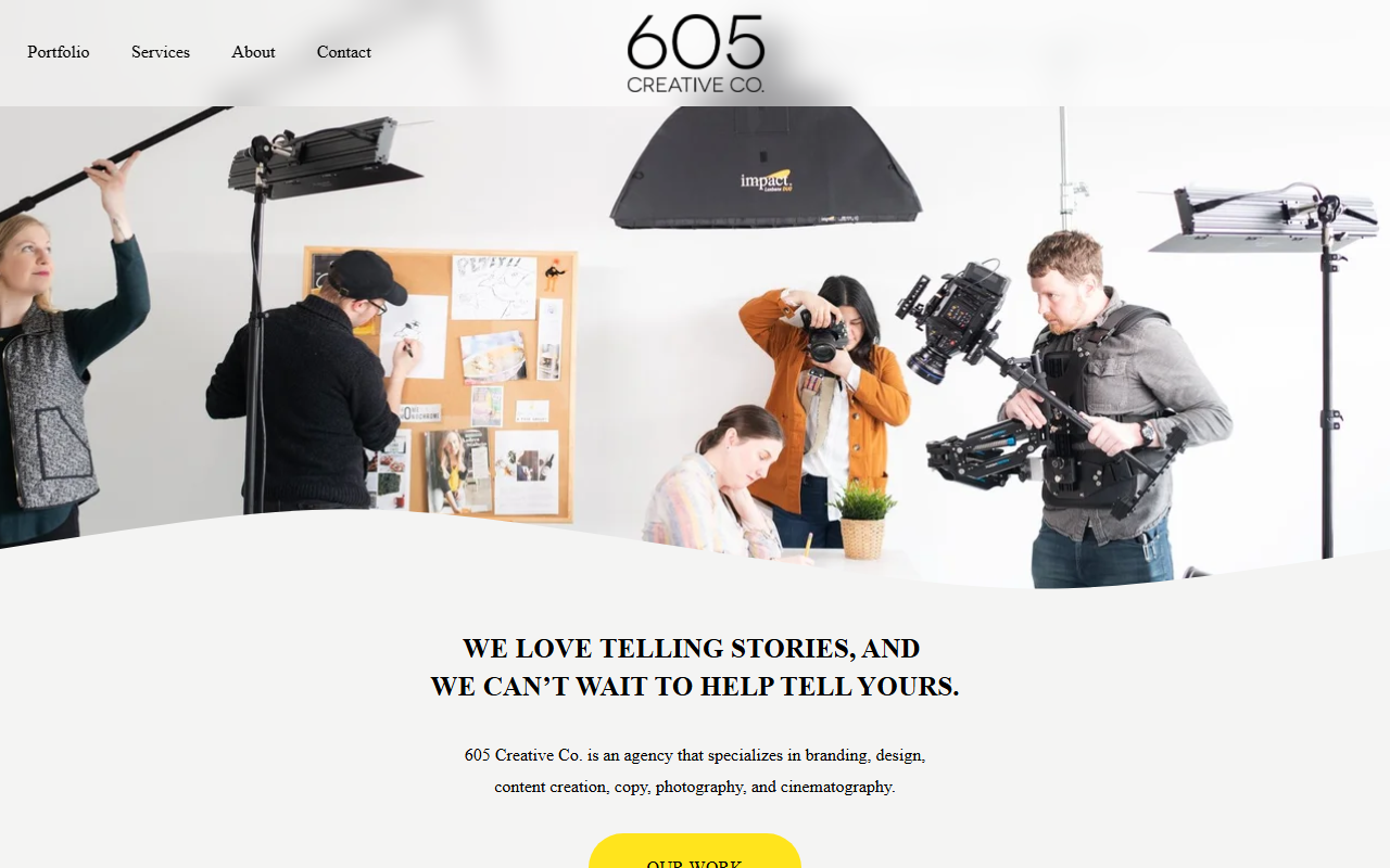 605creativeco.com screenshot
