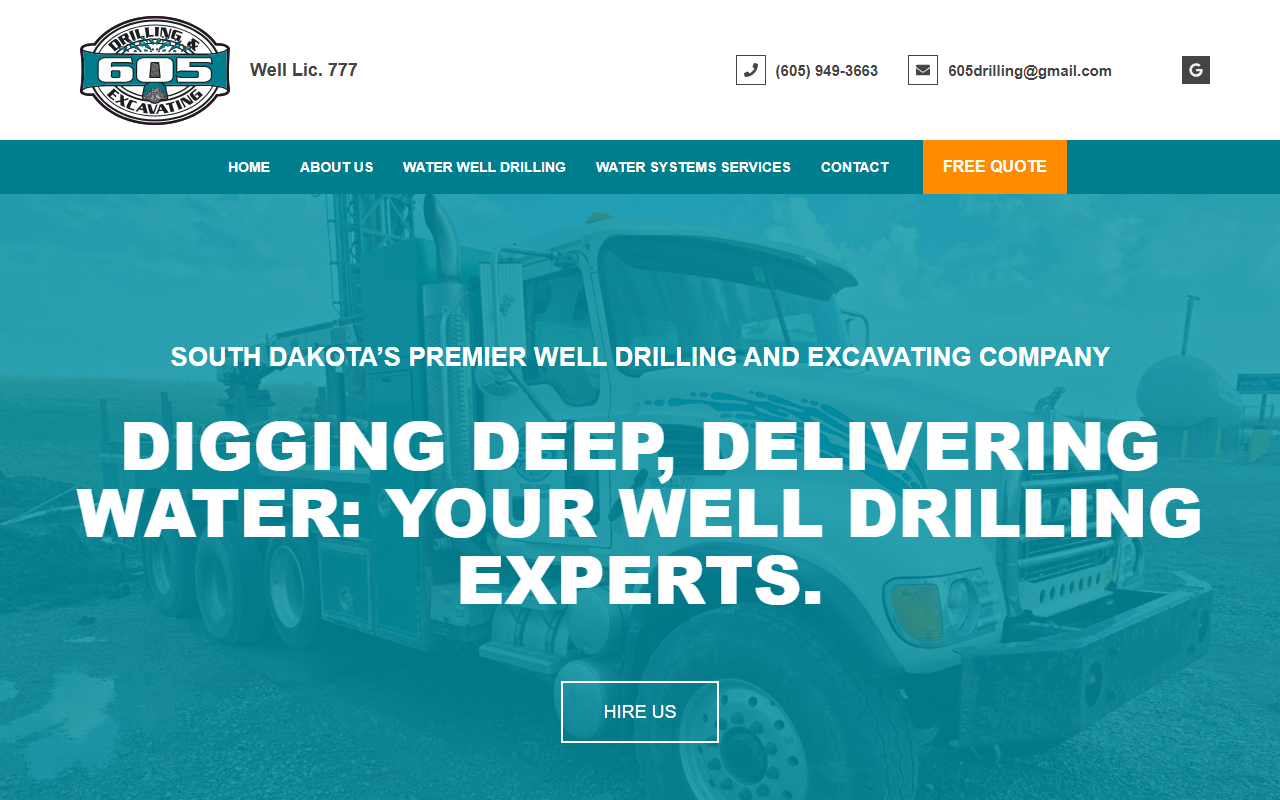 605drillingsd.com screenshot