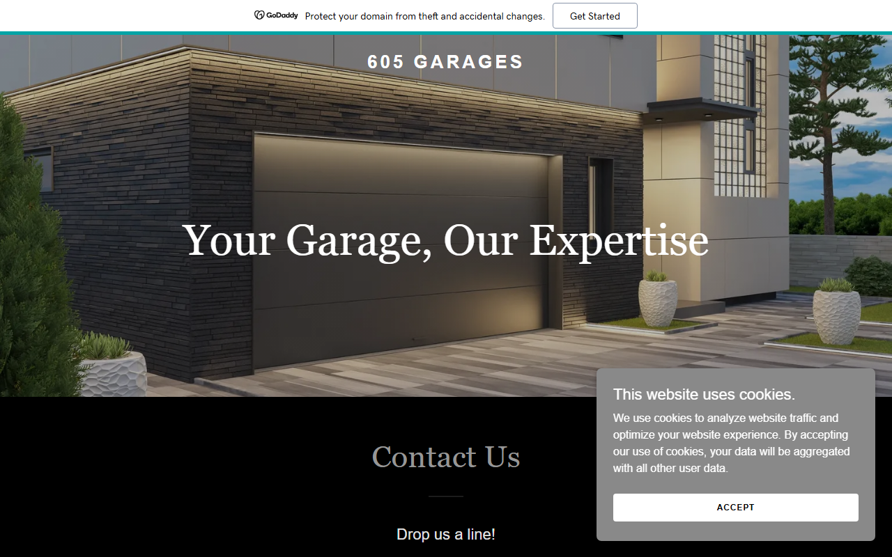 605garages.com screenshot