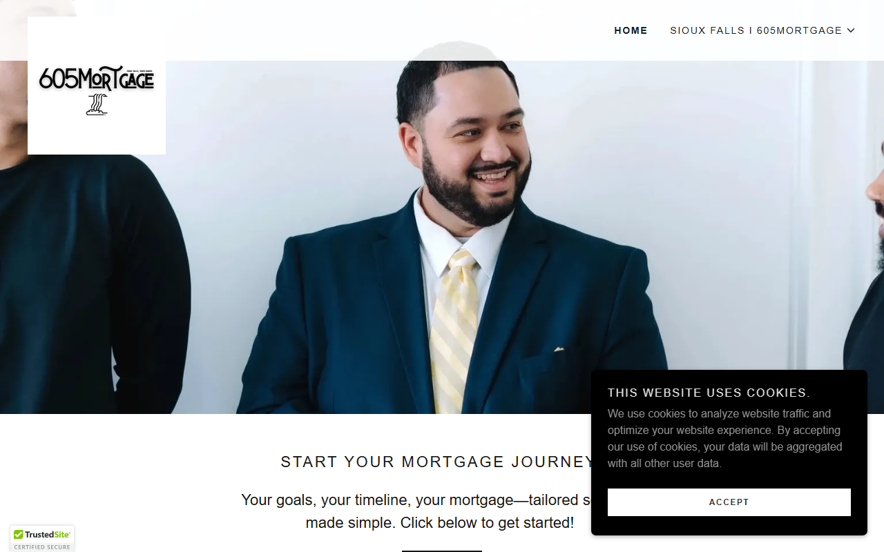 605mortgage.com screenshot