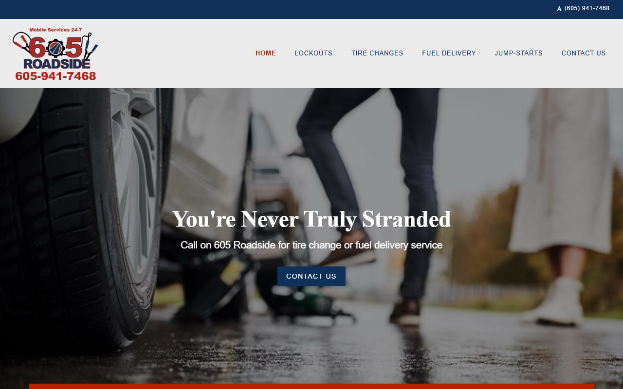 605roadside.com screenshot