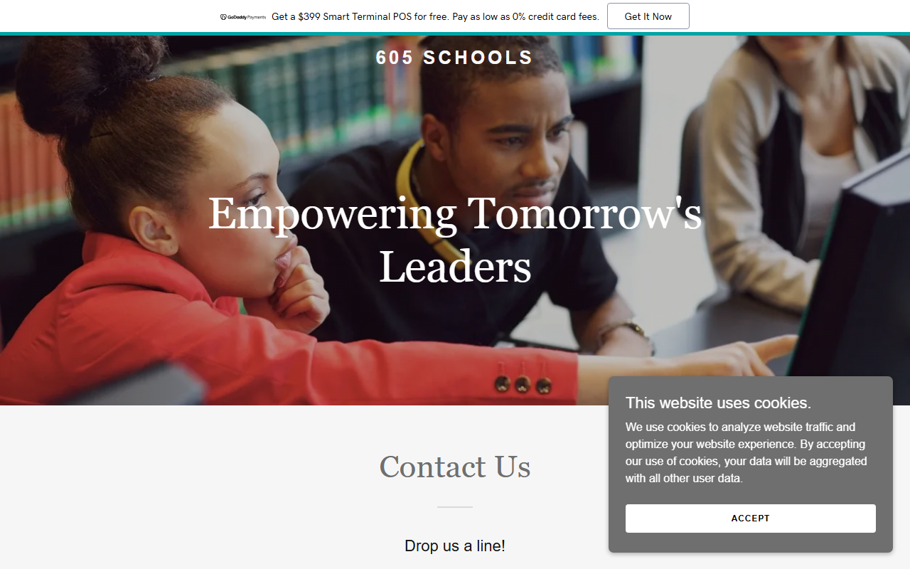 605schools.com screenshot