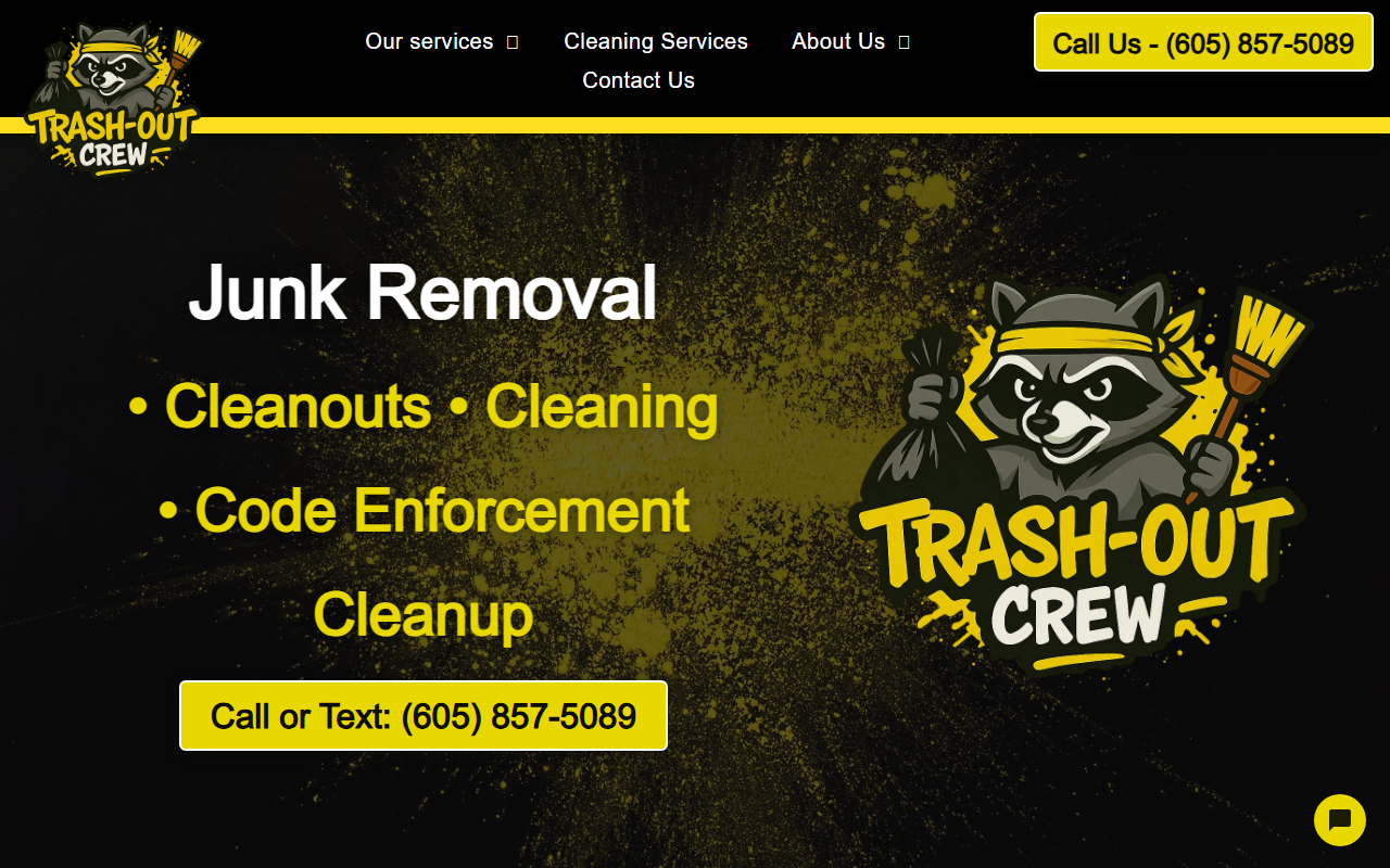 605trashoutcrew.com screenshot