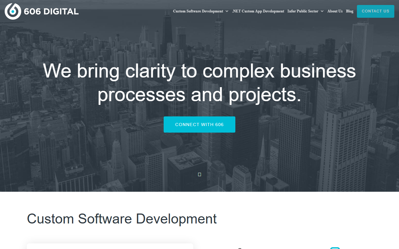 606digital.com screenshot