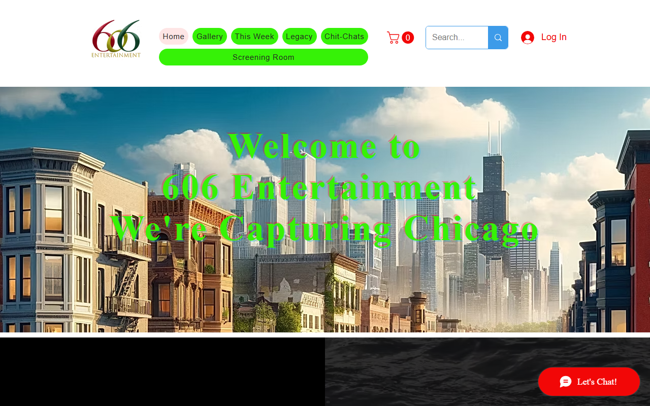 606entertainment.com screenshot
