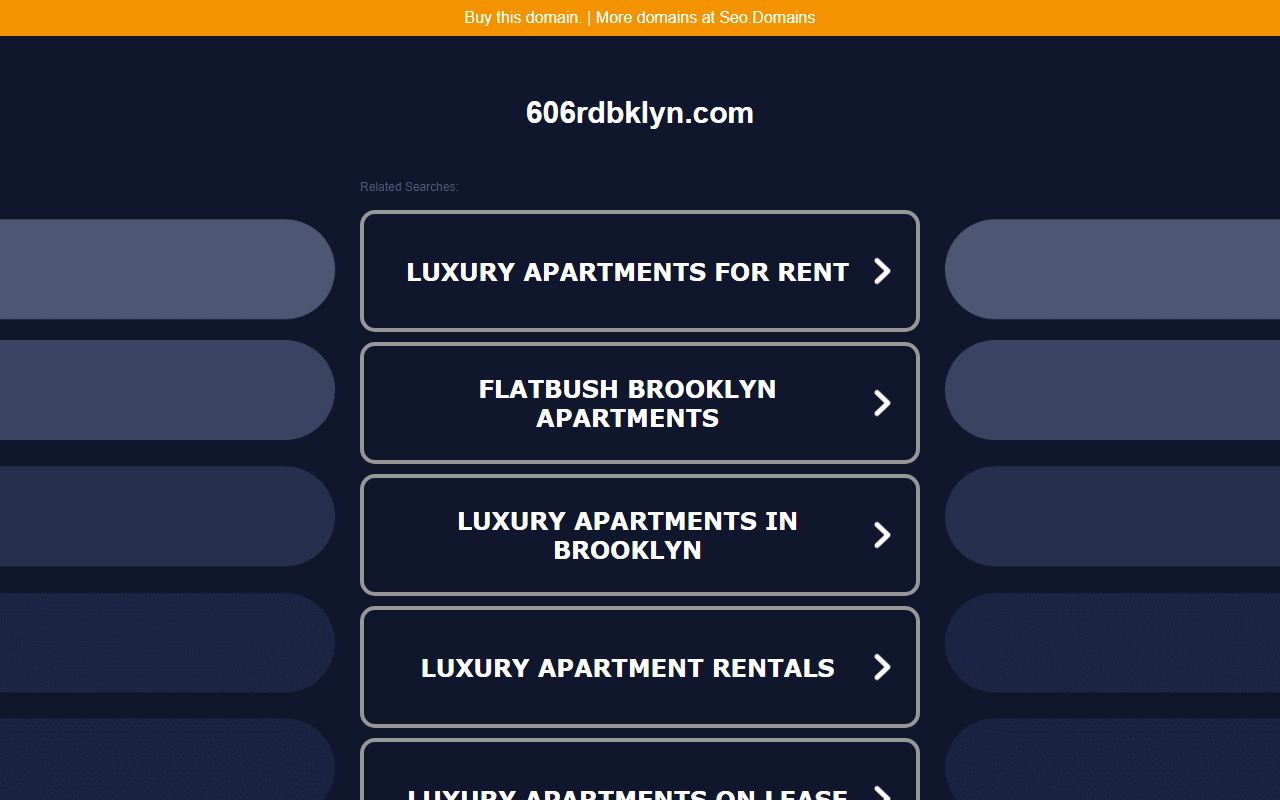 606rdbklyn.com screenshot