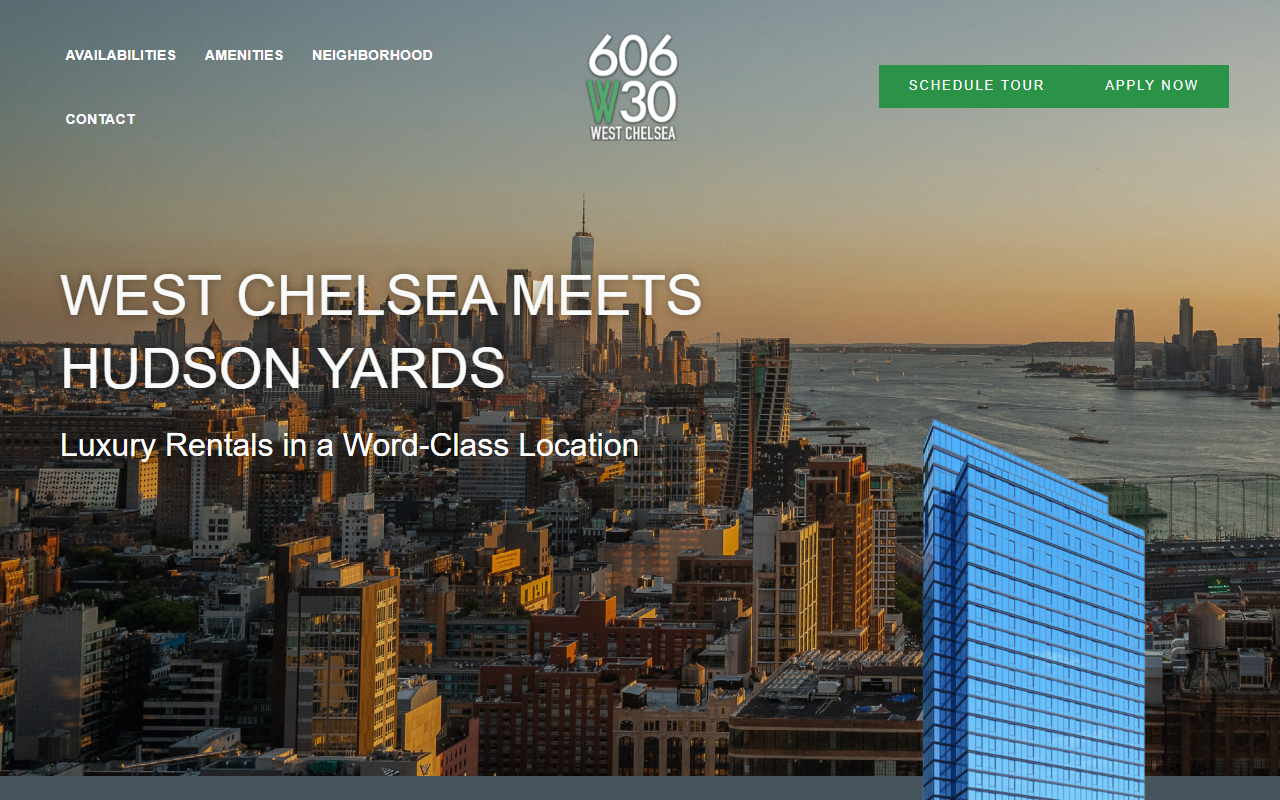 606westchelsea.com screenshot