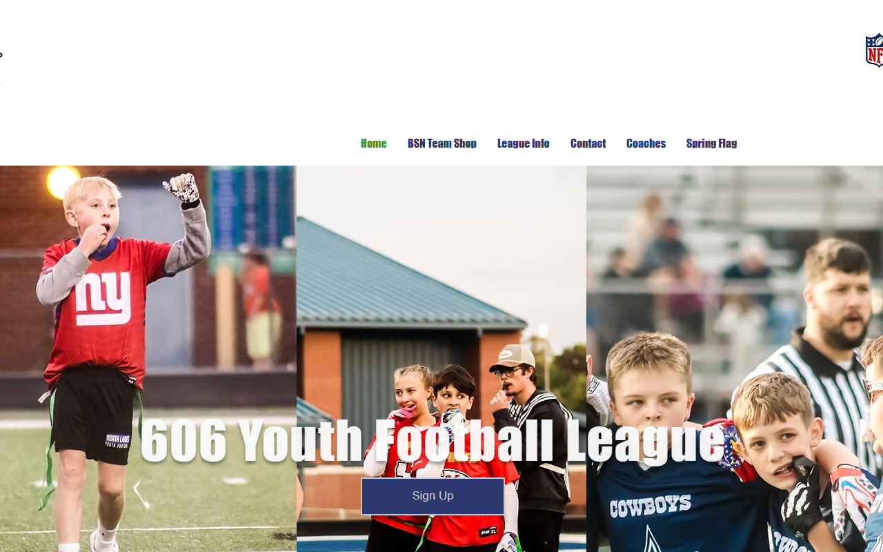 606youthfootball.com screenshot