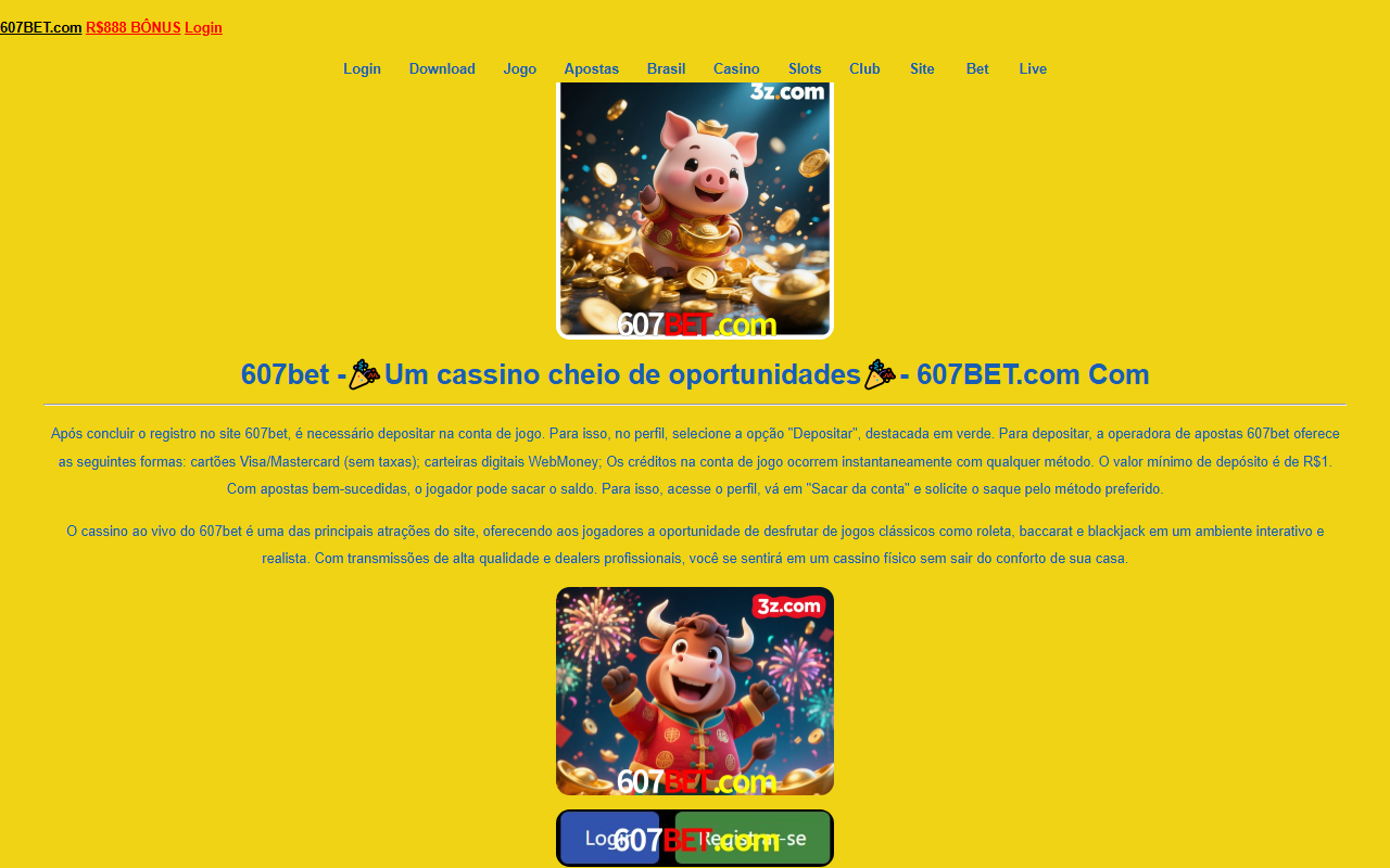 607bet-bet-br.com screenshot