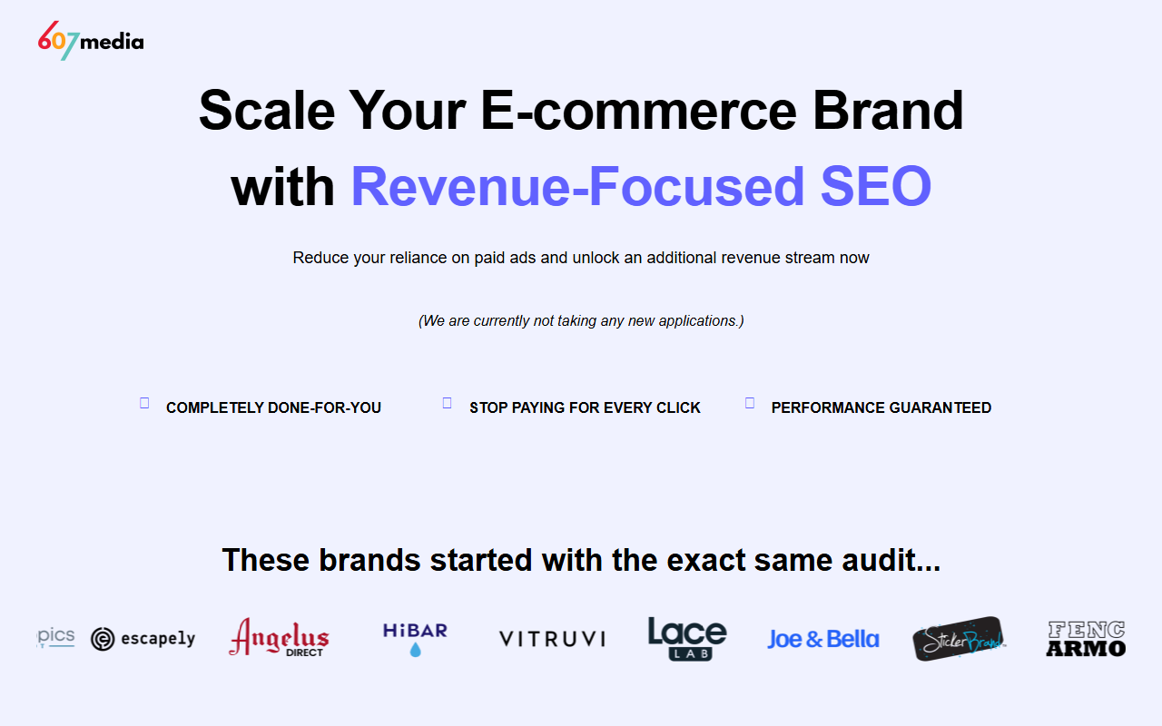 607mediadigital.com screenshot