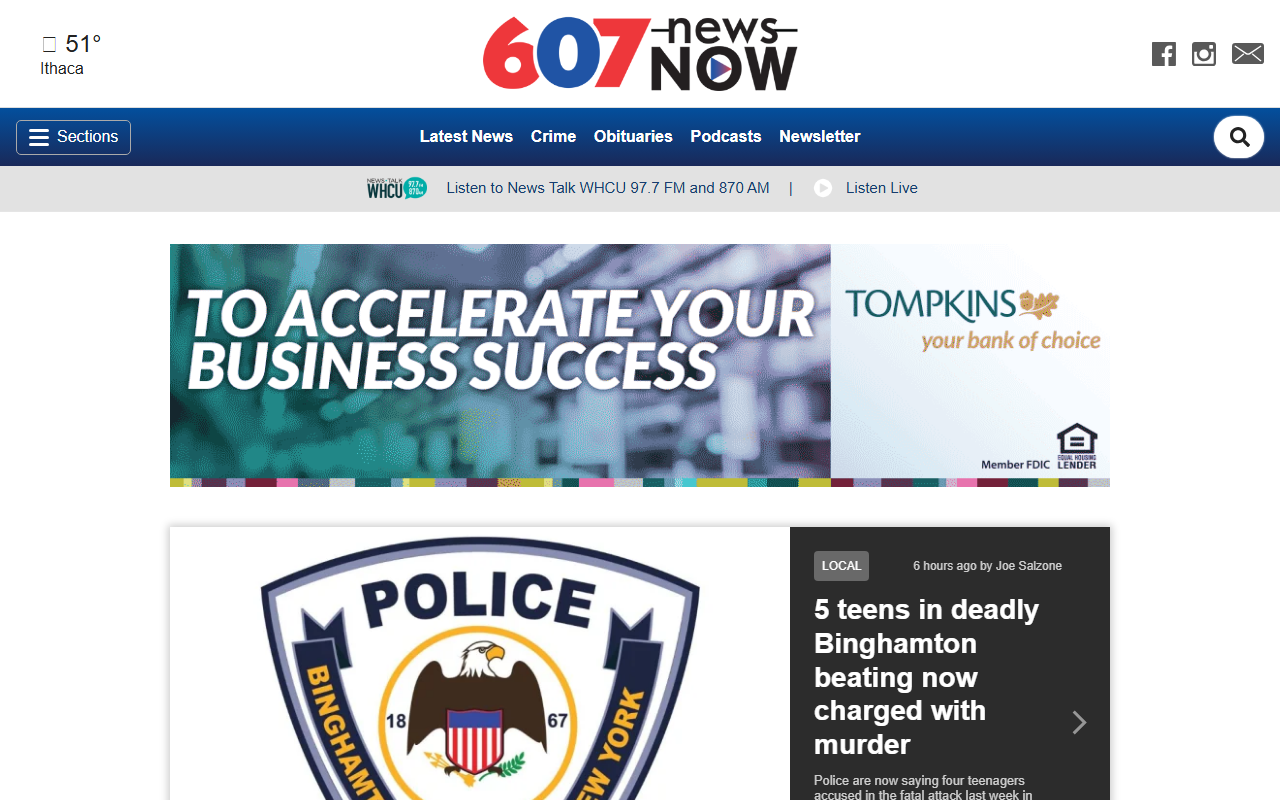 607newsnow.com screenshot