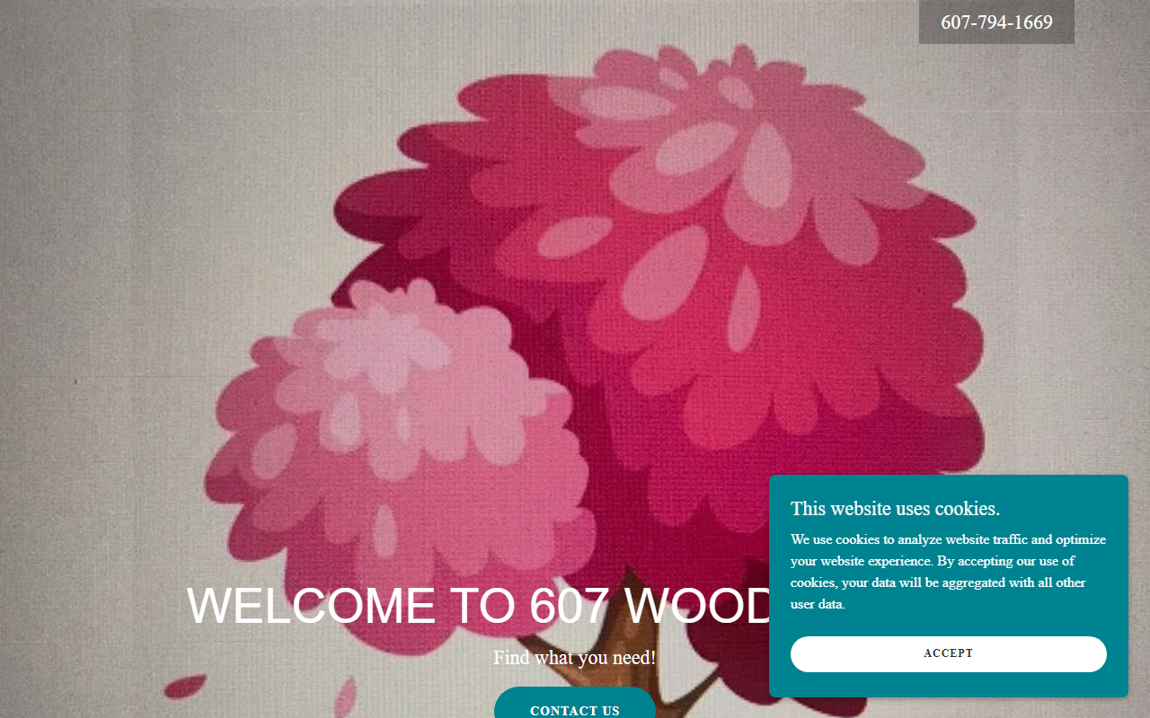 607woodworks.com screenshot