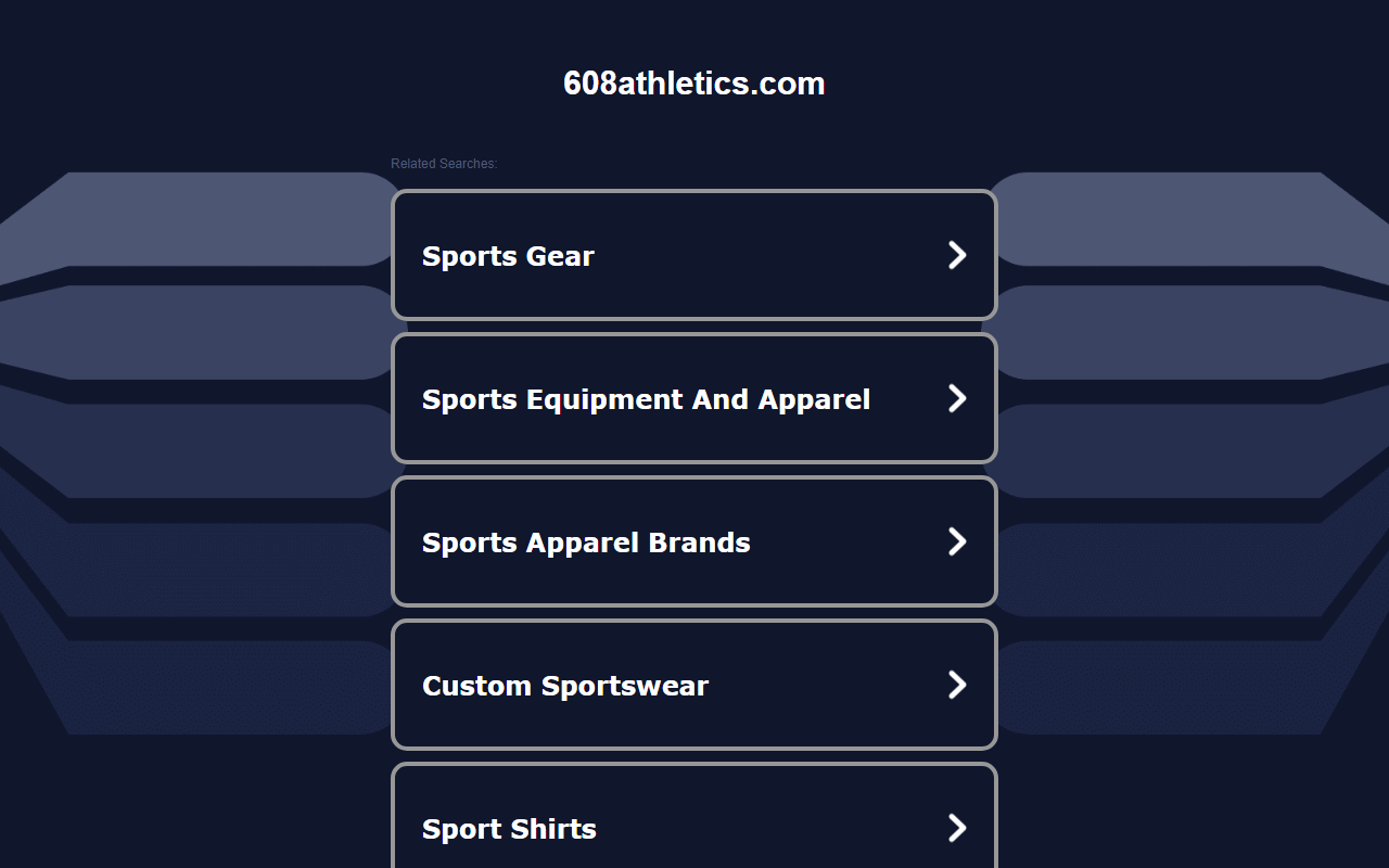 608athletics.com screenshot