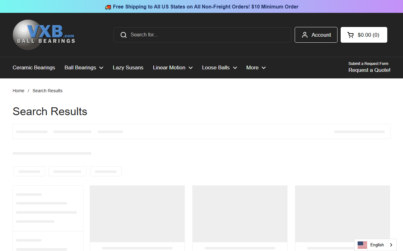 608bearings.com screenshot
