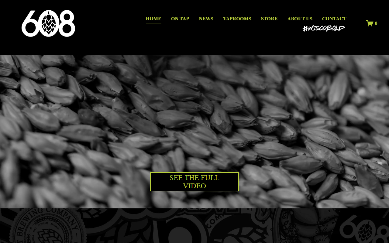 608brewing.com screenshot
