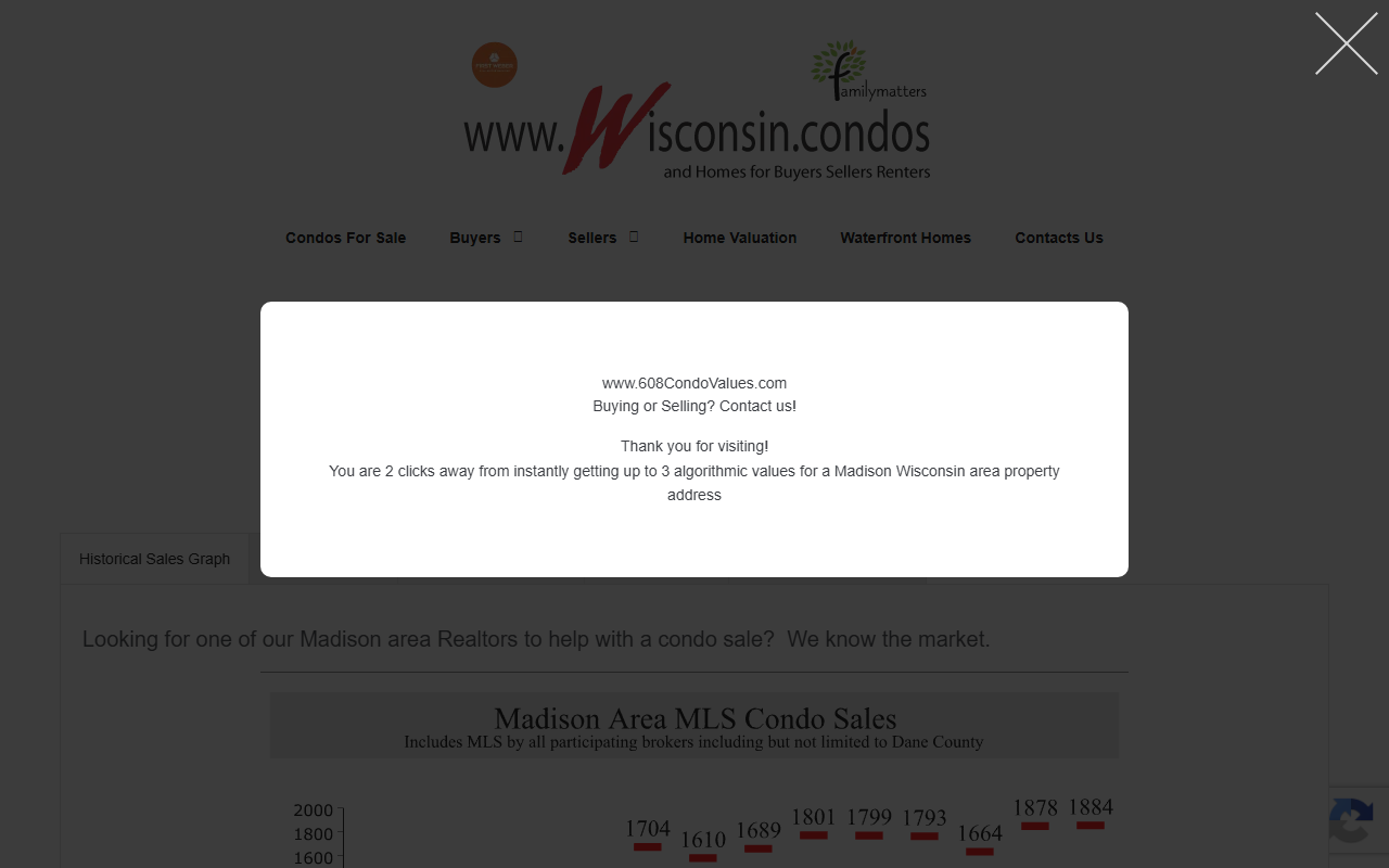 608condovalues.com screenshot