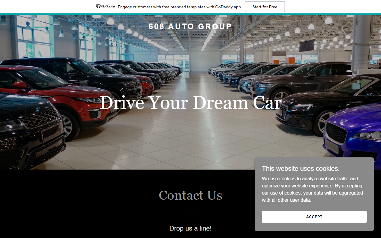 608motorgroup.com screenshot