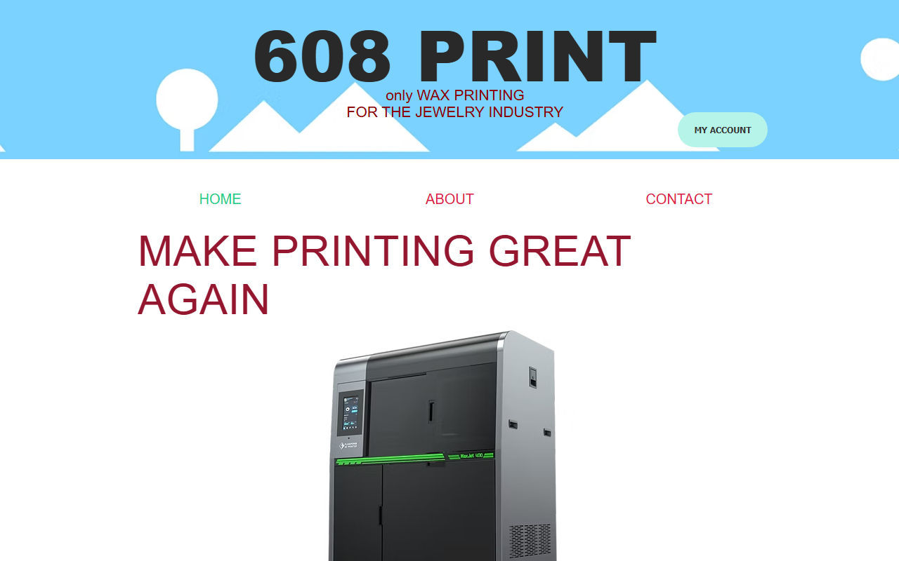 608printing.com screenshot